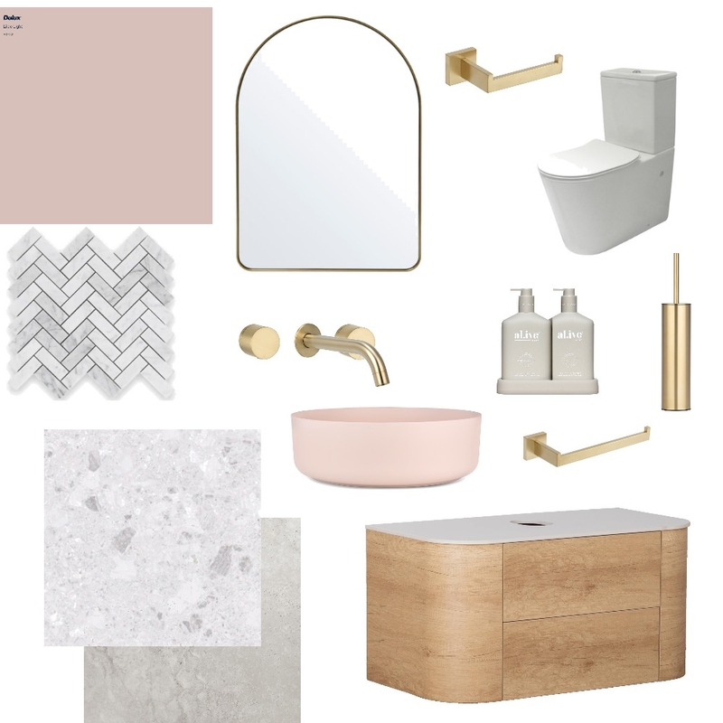 Bathroom Mood Board by aimeesloan. on Style Sourcebook