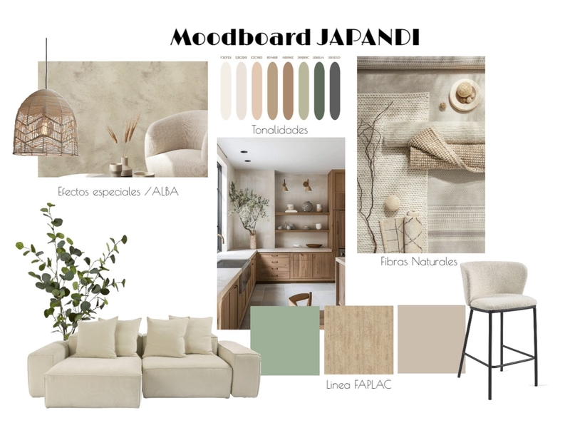 JAPANDI YULAN Mood Board by yani.escalante@hotmail.com on Style Sourcebook