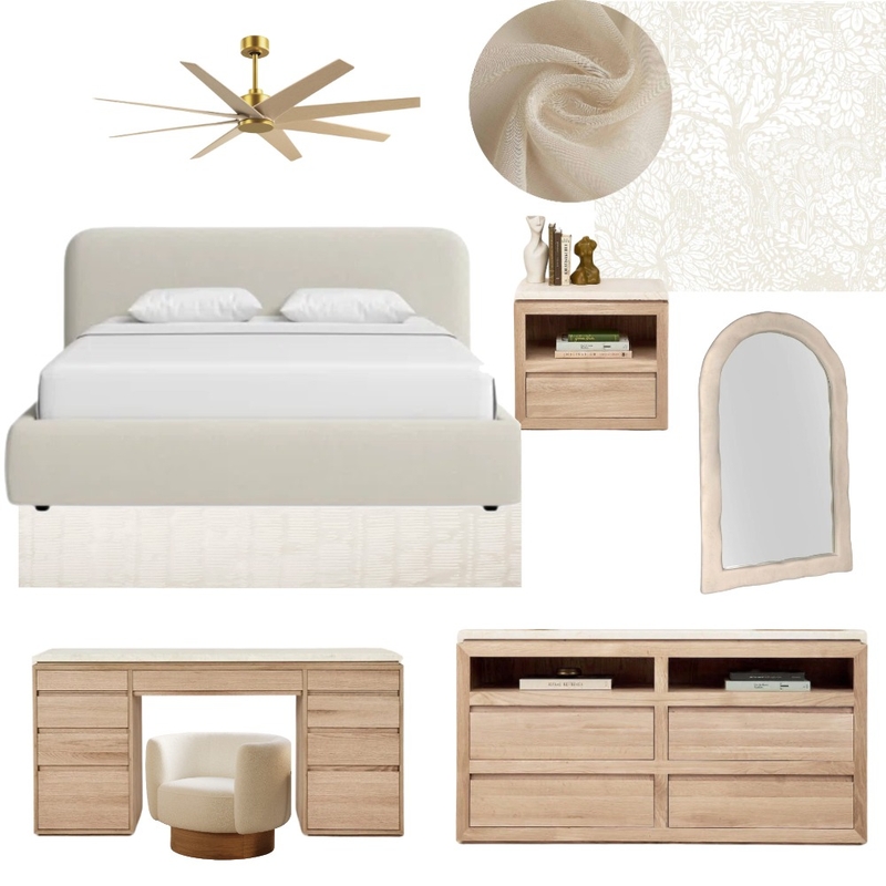Sample Board- Bedroom Mood Board by brookekad on Style Sourcebook