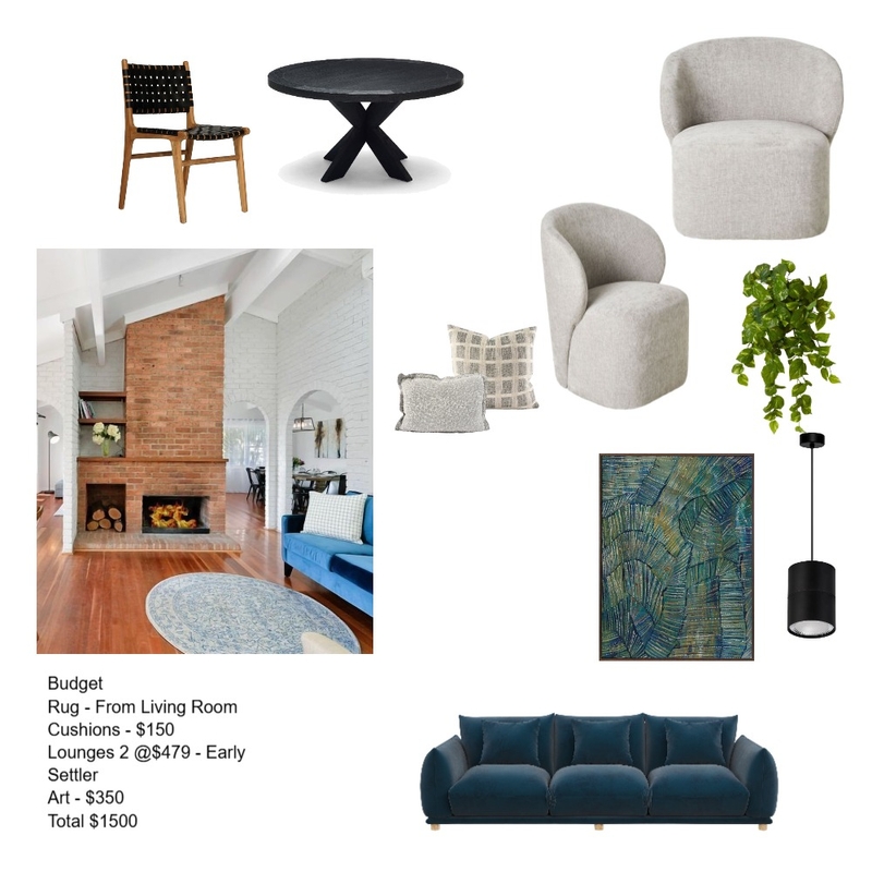 Rivendell Family Room Mood Board by Lisa on Style Sourcebook
