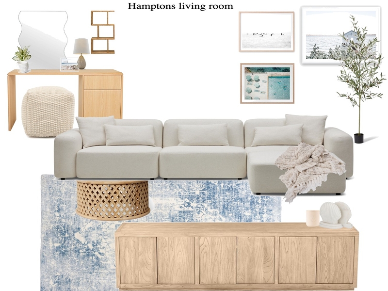 Hamptons style living room Mood Board by oliviacaddy on Style Sourcebook