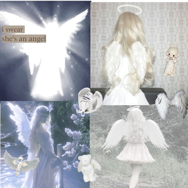 angel Mood Board by nikomakestuff on Style Sourcebook