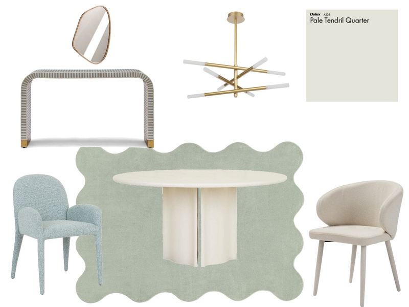 Pale Dining Mood Board by Studio McHugh on Style Sourcebook