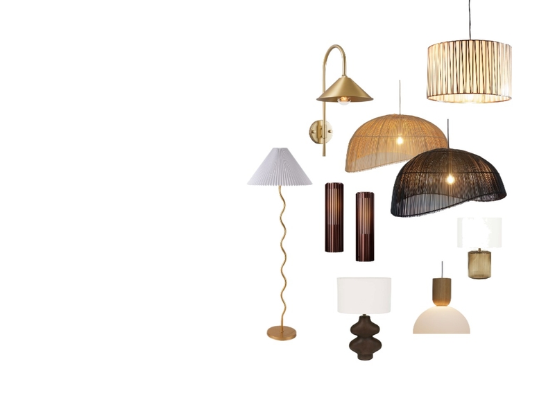 lighting Mood Board by kennedylindblom on Style Sourcebook