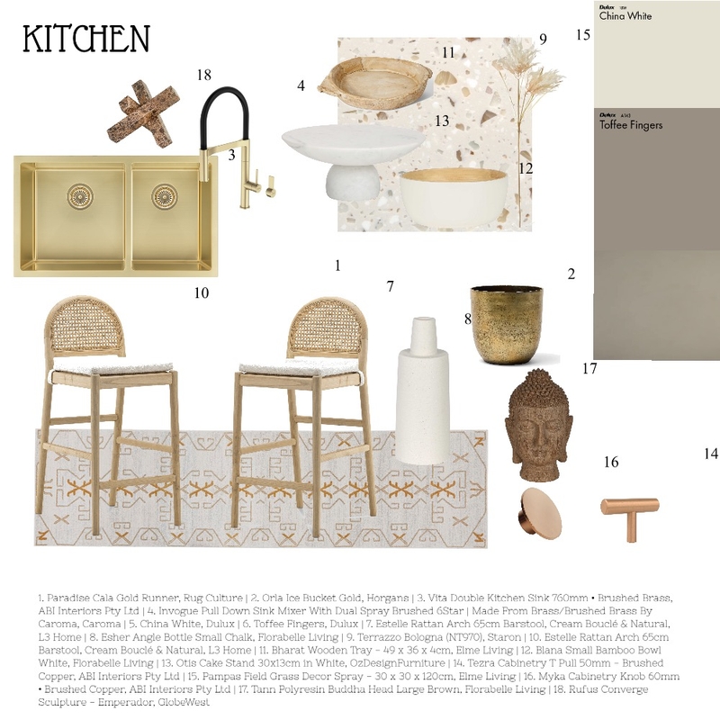 Kitchen Mood Board by cimmynkosi@gmail.com on Style Sourcebook