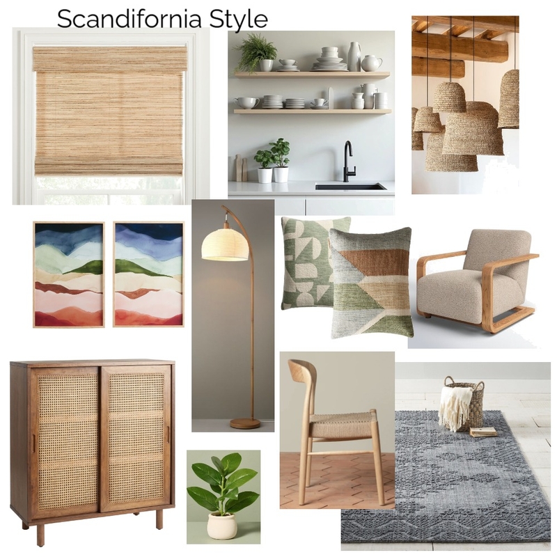 Scandifornia mood board Mood Board by JN DesignHive on Style Sourcebook