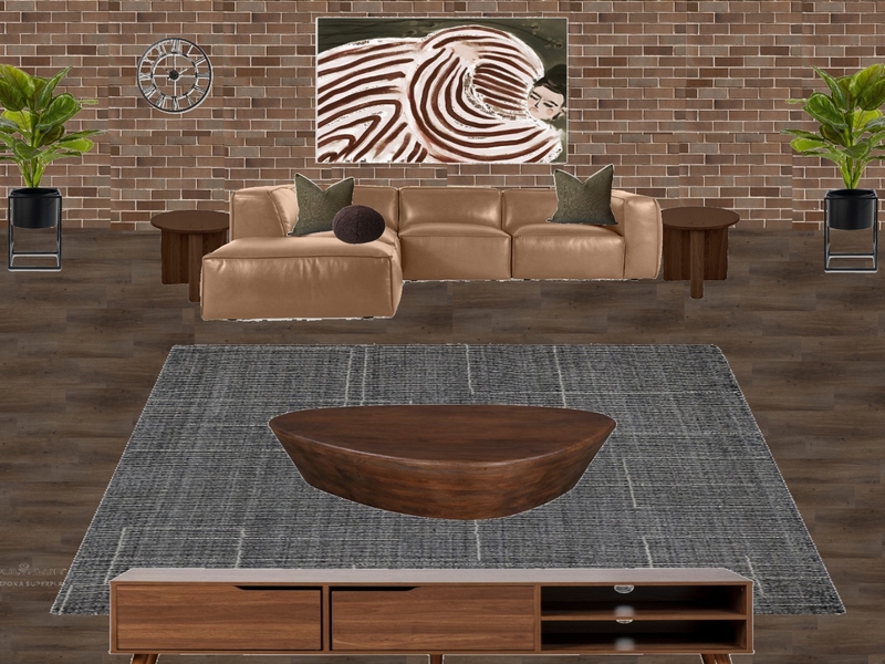 modern industrial living room Mood Board by nickygunesekera on Style Sourcebook