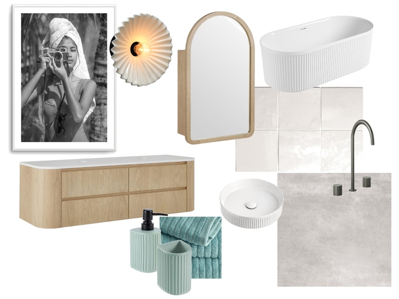 Main Bathroom side A Mood Board by Nossa Casa on Style Sourcebook