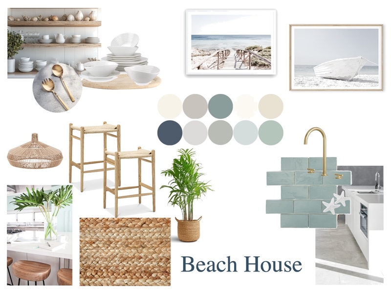 Beach House Mood Board by AIJames on Style Sourcebook