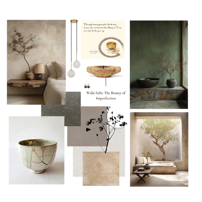 Wabi-Sabi Mood Board by helen.hu@live.com.au on Style Sourcebook