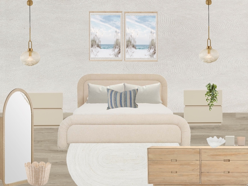 hampton bedroom Mood Board by mia chaffey on Style Sourcebook