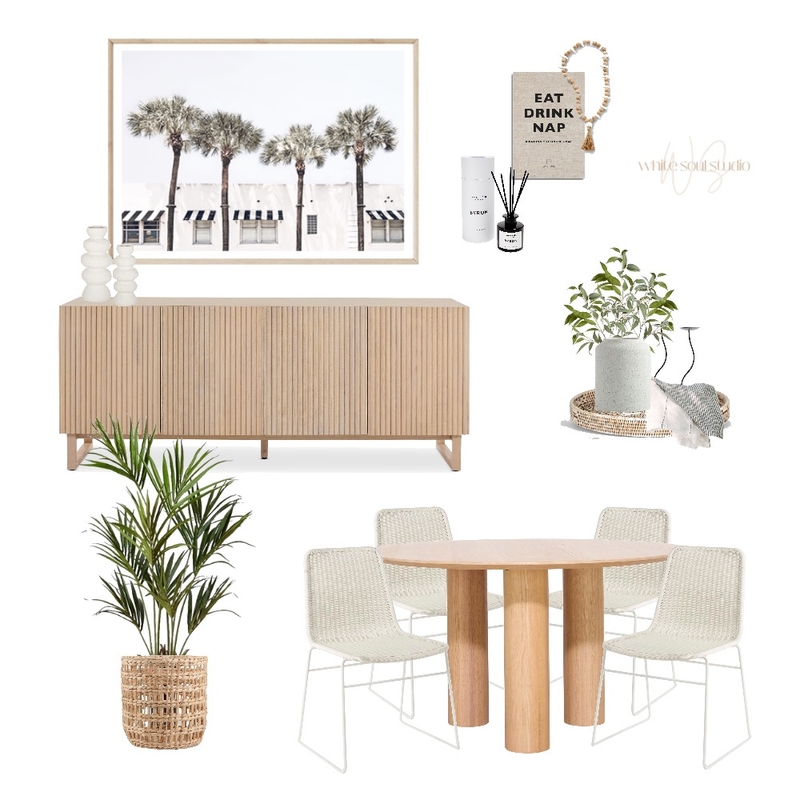 Dining room - black + naturals Mood Board by White Soul Studio | Interiors & Styling on Style Sourcebook