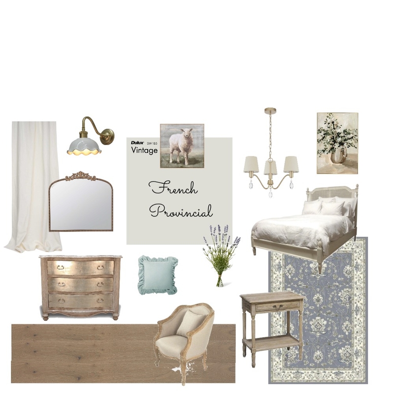 IDI French Provincial Room Board Mood Board by Angie on Style Sourcebook
