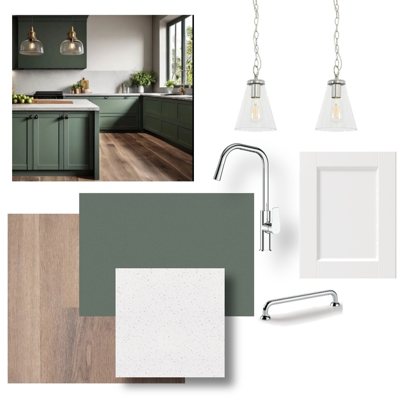 Green Slate Kitchen - La Trobe Street Mood Board by Sarah Bourke Interior Design on Style Sourcebook