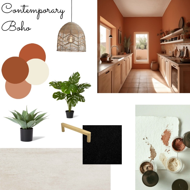 Contemporary Boho Mood Board by Skylar Bender on Style Sourcebook
