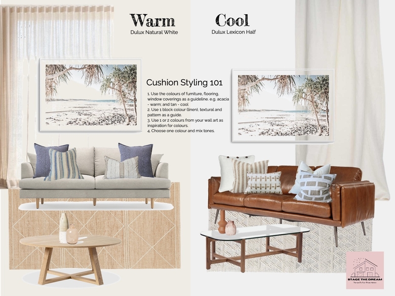 Cushion Styling 101 Mood Board by Stage The Dream on Style Sourcebook