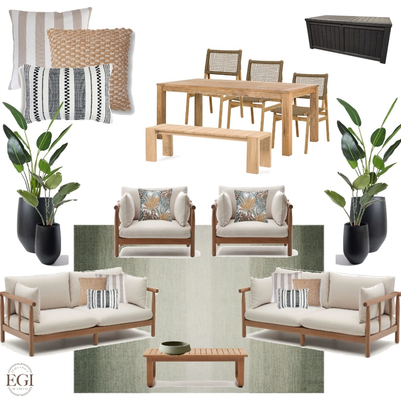 Contemporary Outdoor Area Mood Board by Eliza Grace Interiors on Style Sourcebook
