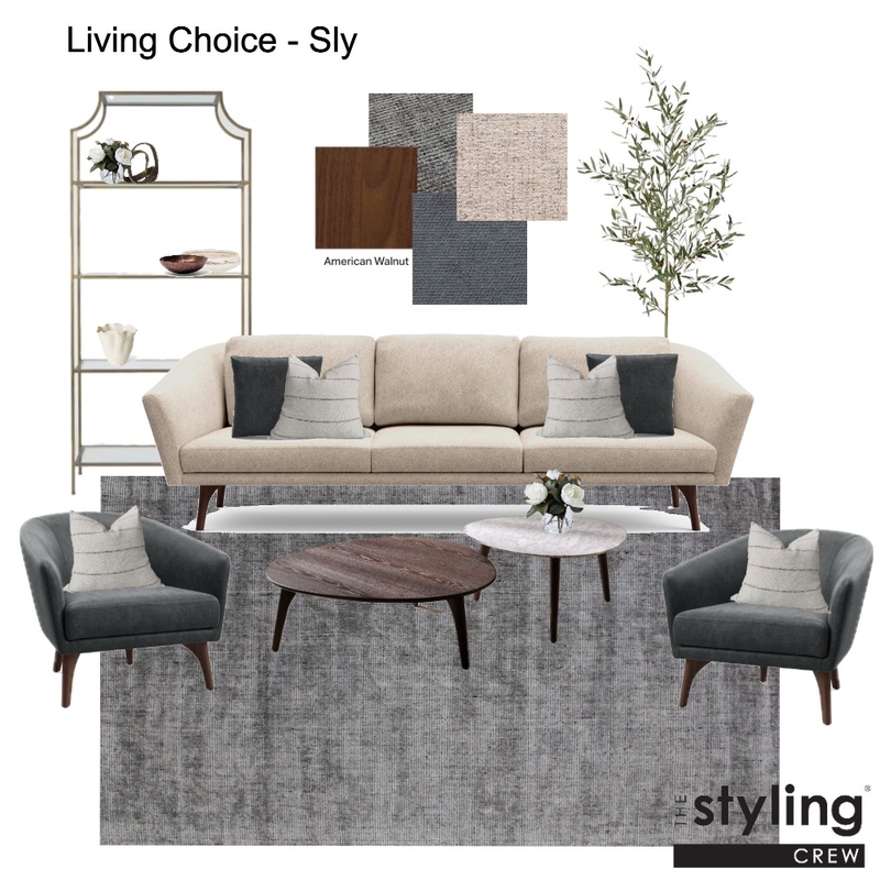 Living Choice Mood Board by The Styling Crew on Style Sourcebook