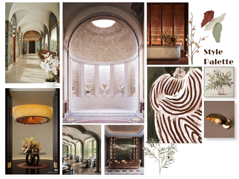 Image ref. Hotel Mood Board by snehaaj1601 on Style Sourcebook