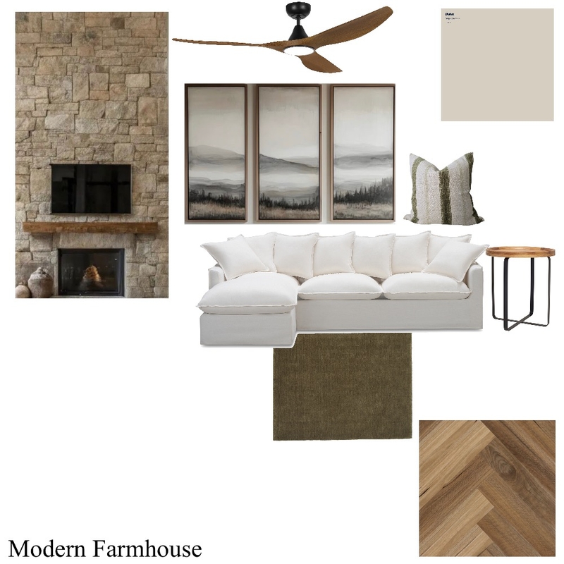 Modern Farmhouse Mood Board by Kacey.simpson@icloud.com on Style Sourcebook