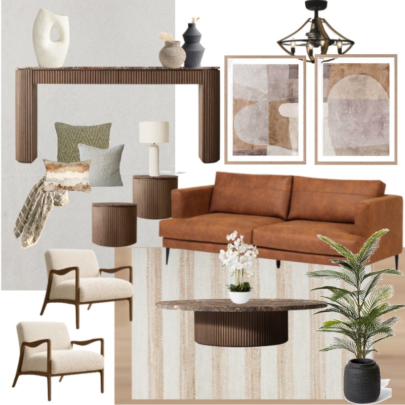 Living Room Modern  Rustic Mood Board by Ana Soares on Style Sourcebook