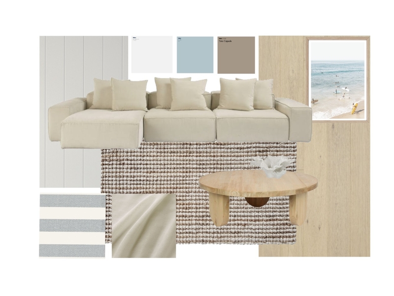 Coastal Living Room Mood Board by Emma White on Style Sourcebook