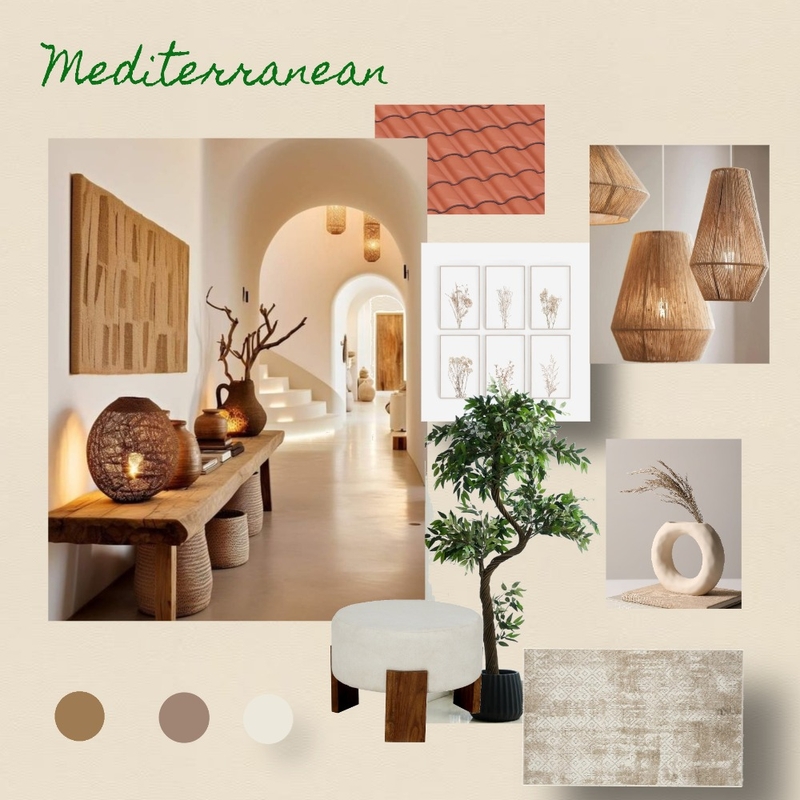 Mediterranean design style mood board Mood Board by SilviaDuarah on Style Sourcebook