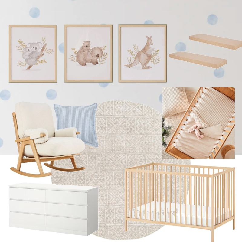 Terry Nursery Mood Board by Eliza Grace Interiors on Style Sourcebook