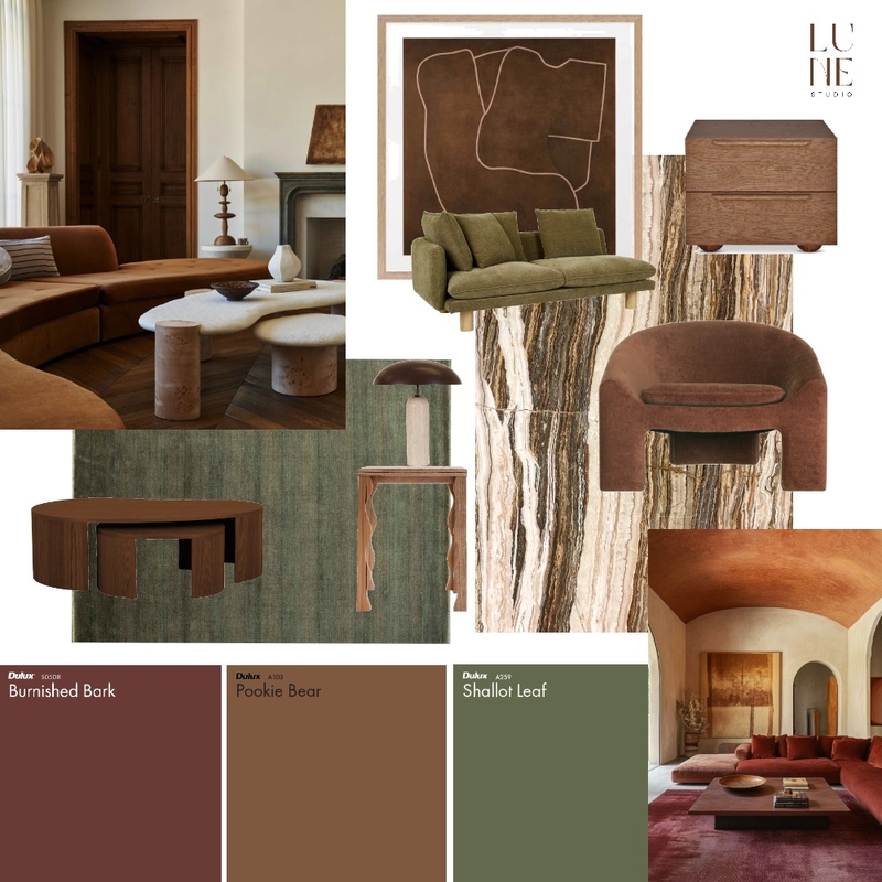 Brown Mood Board by lunestudio on Style Sourcebook