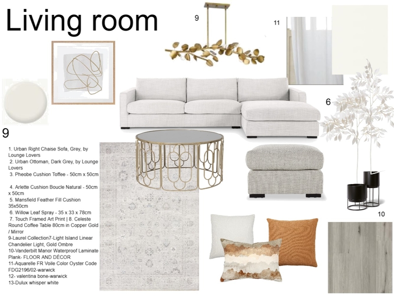 living room Mood Board by mennahesham71@gmail.com on Style Sourcebook