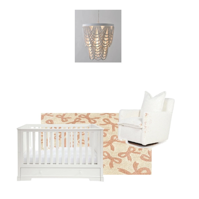Girl Nursery - Pink & White Mood Board by Cammi & Co. on Style Sourcebook
