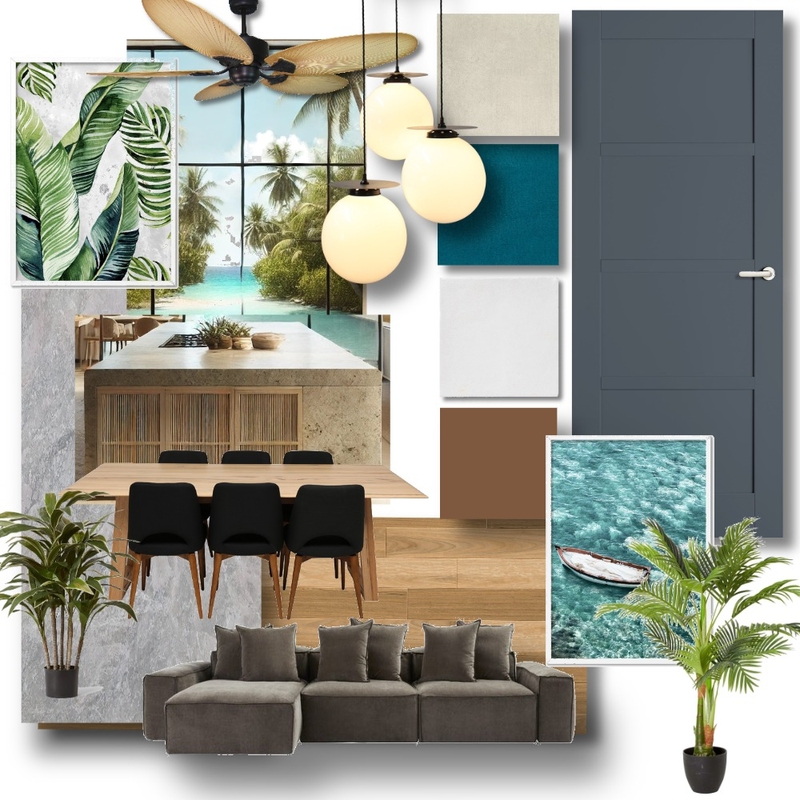 Split Wing Tropical Material Board Mood Board by MoMo20141 on Style Sourcebook