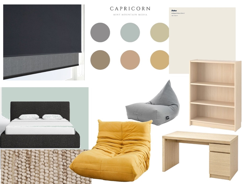 Zac's Room Mood Board by Bee80 on Style Sourcebook