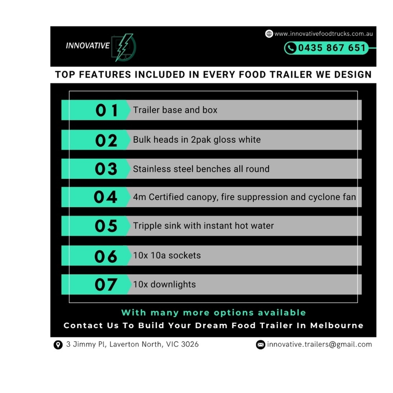 Top Features Included in Every Food Trailers We Design Mood Board by Innovativefoodtruckstrailers on Style Sourcebook