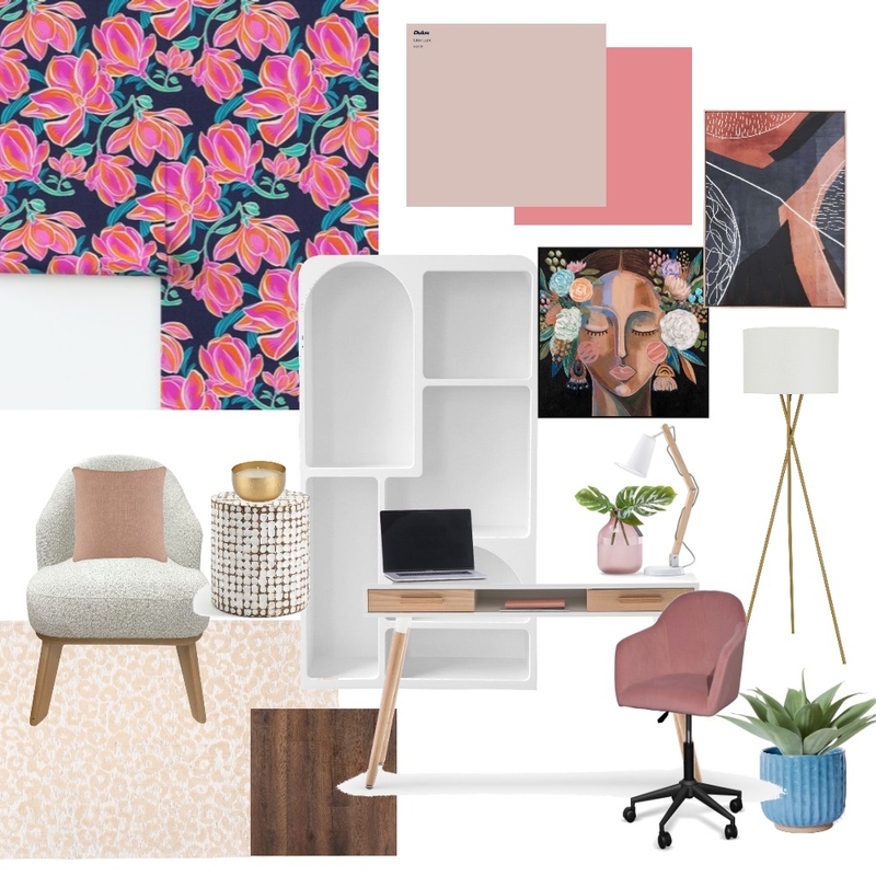 Art Nouveau Boho Bedroom Mood Board by Magenta Haven Design on Style Sourcebook