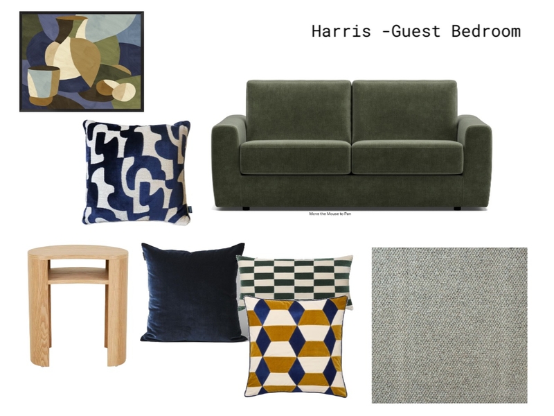 Guest Bedroom Mood Board by East Lane Home on Style Sourcebook
