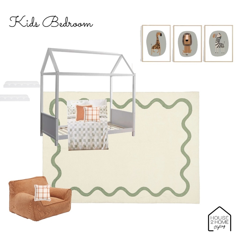 Kids Bedroom - Kookaburra Mood Board by House 2 Home Styling on Style Sourcebook