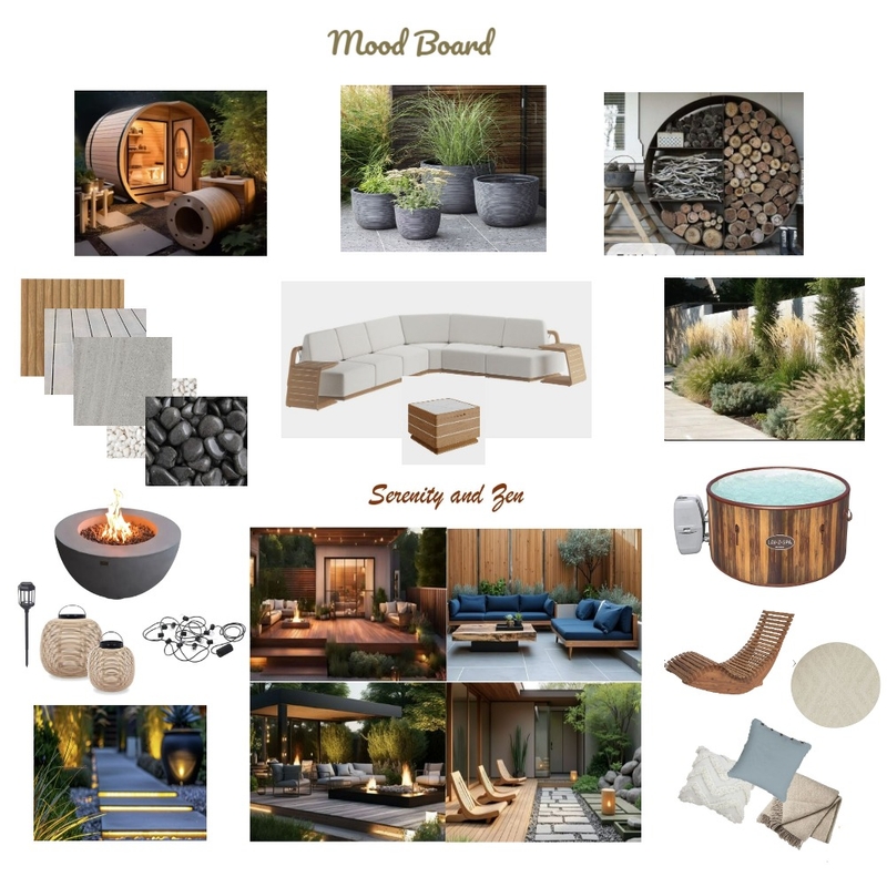 Mood Board - Landscaping scandi Mood Board by Joanna on Style Sourcebook