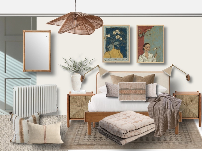 Aylward Project - Master. Artisnal Mood Board by Rocky Cove Interiors on Style Sourcebook