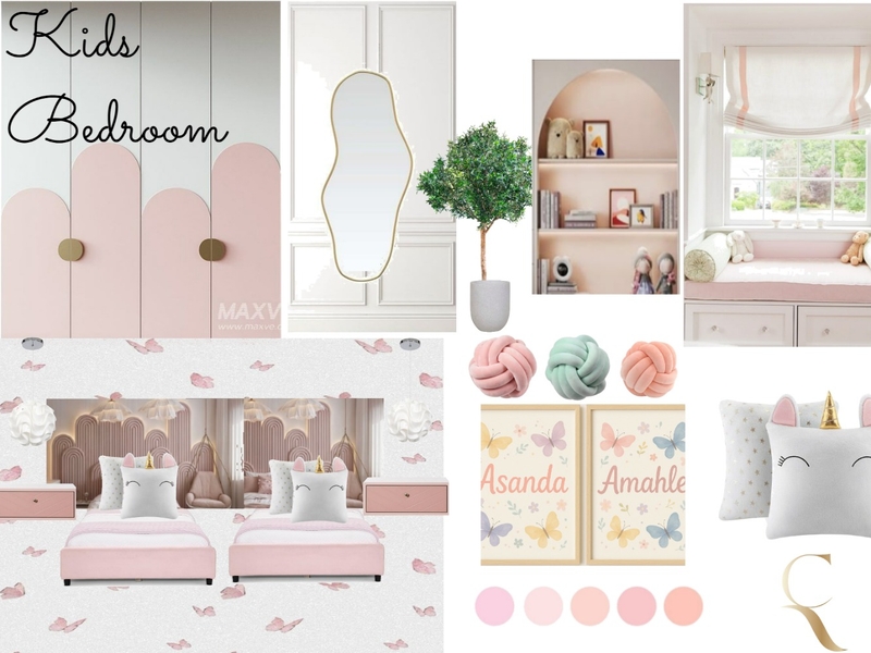 Kids Bedroom copperleaf Mood Board by dimakatso on Style Sourcebook