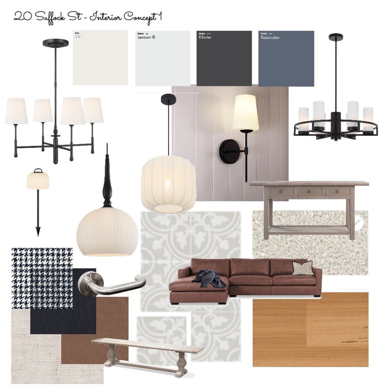 20 Suffock  - Interior Colour Concept Mood Board by Spruce Property Co on Style Sourcebook