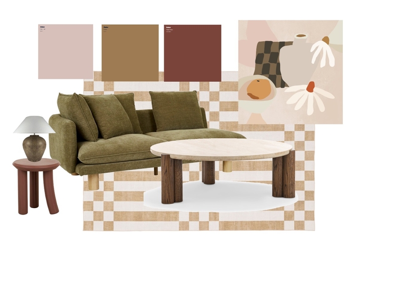 Green checkers Mood Board by AnnaSkinner on Style Sourcebook