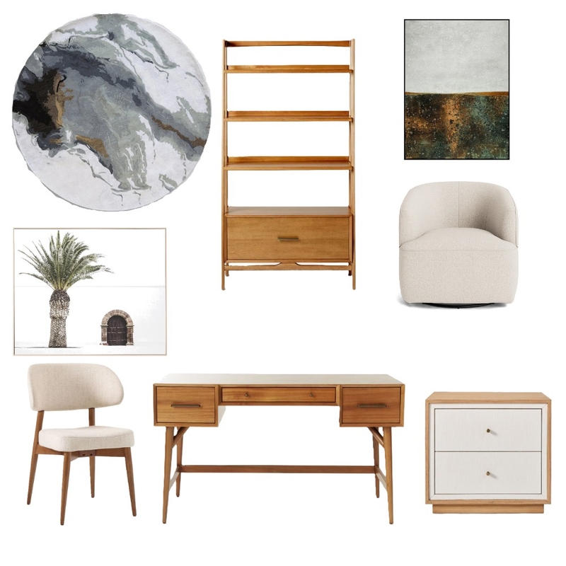 Upper Level Office Option 2 Mood Board by Kylie W on Style Sourcebook