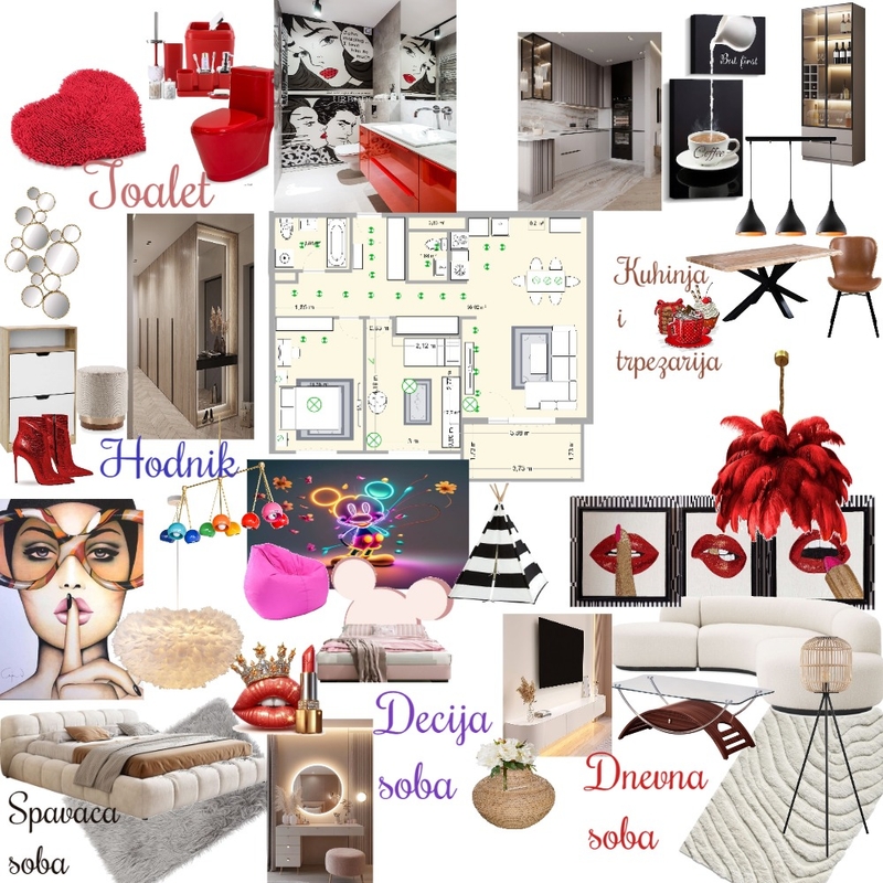 Diplomski rad Mood Board by Dordevic on Style Sourcebook