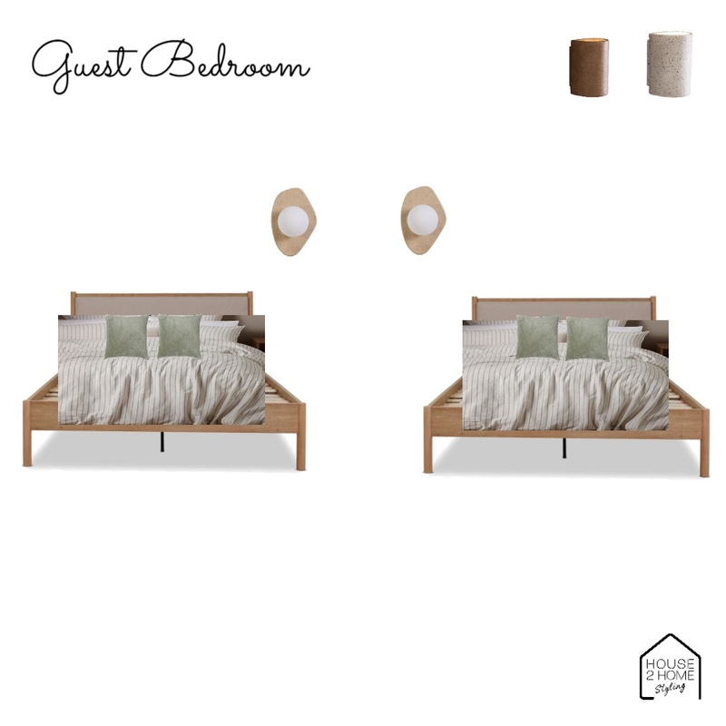 Guest Bedroom 2 - Bedroom Mood Board by House 2 Home Styling on Style Sourcebook