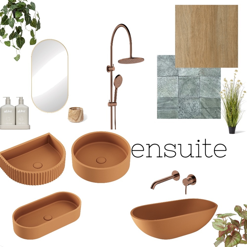 ensuite Mood Board by bay design co. on Style Sourcebook
