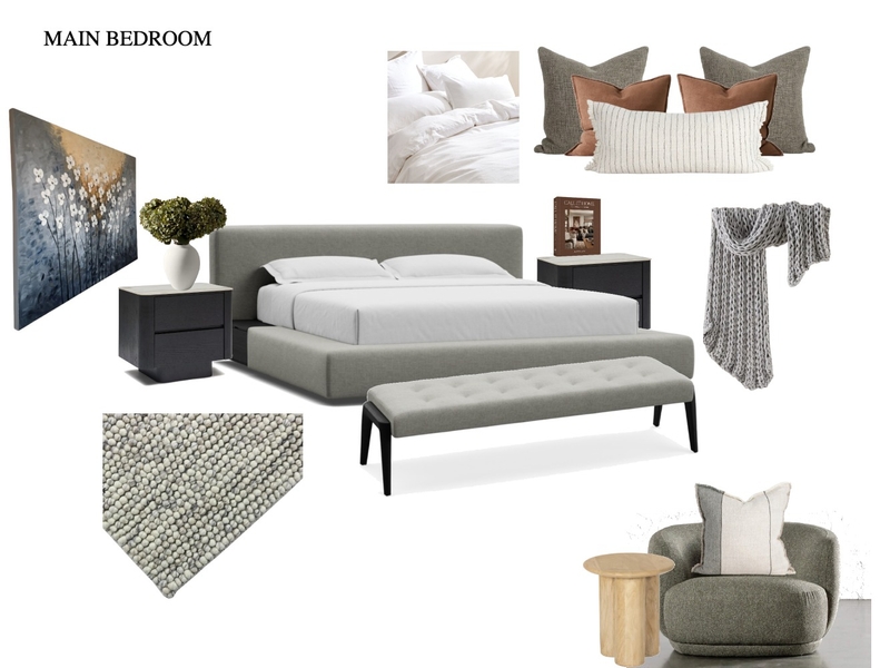 Main Bedroom Mood Board by Ambleside Styling on Style Sourcebook