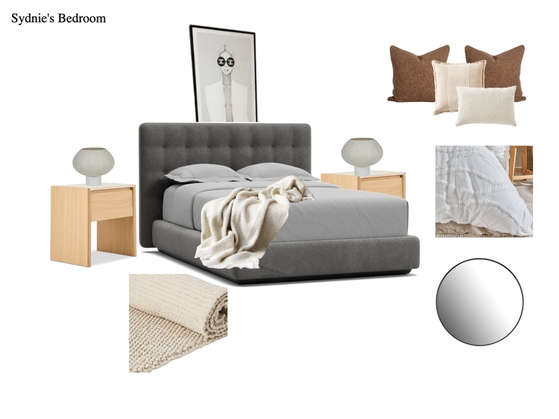 Sydnie's Bedroom Mood Board by Chloe Interiors on Style Sourcebook