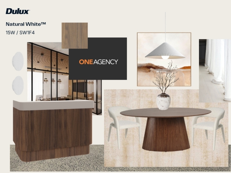 One Agency Mood Board by Merce Walsh Interiors on Style Sourcebook