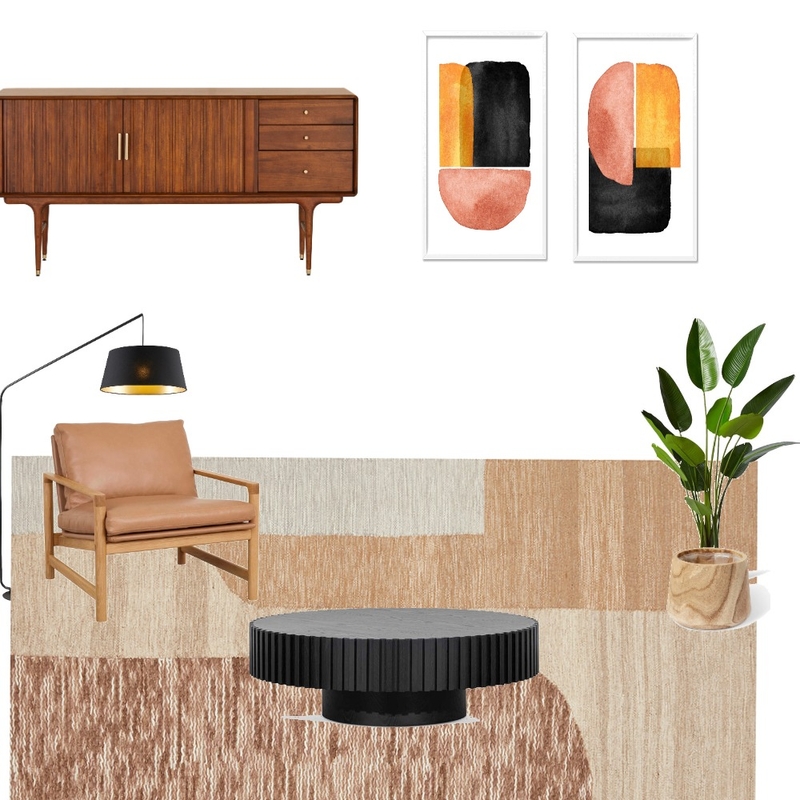 Mid Century Mood Board by interiorsbyleesh@gmail.com on Style Sourcebook